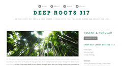 Desktop Screenshot of deeproots317.com