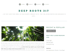 Tablet Screenshot of deeproots317.com